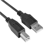 CAVO USB 2.0- 5MT. M/M A/B NERO