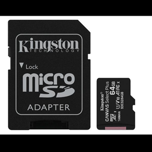 64GB MICSD CANVASELECTPLUS 3+1ADP
