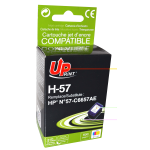 H-57CL per HP N.57 Cartuccia inchiostro colore 21 ml