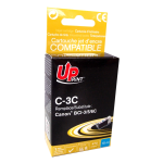 C-3C per CANON BCI-3 BCI-6 C Cartuccia inchiostro ciano 15 ml