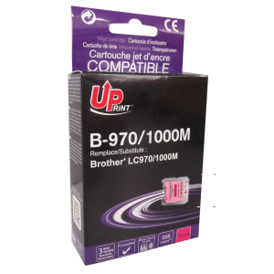B-970M per BROTHER LC-970 LC-1000 M Cartuccia inchiostro magenta 10 ml