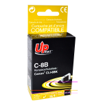 PROMO SUL DISPONIBILE # C-8B per CANON CLI-8 BK Cartuccia inchiostro nero 14 ml