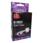 B-985C per BROTHER LC-985 C Cartuccia inchiostro ciano 12 ml