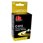 C-512B per CANON PG-512 PG-510 Cartuccia inchiostro nero 18 ml