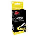 C-570XLB per CANON PGI-570pgbk XL nero Cartuccia inchiostro  26ml 700pg