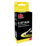C-571XLM per CANON CLI-571m XL magenta Cartuccia inchiostro  11ml 800pg
