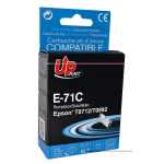 E-71C per EPSON T0712 T0892 Cartuccia inchiostro ciano 10 ml