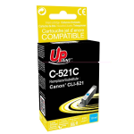 PROMO SUL DISPONIBILE # C-521C per CANON CLI-521 C Cartuccia inchiostro ciano 10 ml