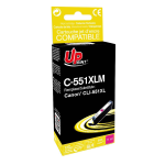 C-551XLM per CANON CLI-551M XL Cartuccia inchiostro magenta 15 ml