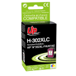 H-302XLC per HP N.302XL Cartuccia inchiostro colori 21 ml