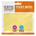 STICKY NOTES 12.5X7.5CM GIALLO PAST