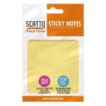 STICKY NOTES 7.5X7.5CM GIALLO PAST