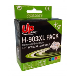 H-903XL PACK Per HP N.903 MULTIPACK 4 Cartucce inchiostro nero-ciano-magenta-giallo